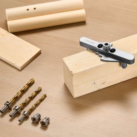 Doweling Jig Kit Self Centering Dowel Drill Jig For Woodworking With Drill Bit