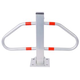 Parking Bollard,pole Barrier With Lock ,car Parking Protection Posts,home Garage Street Decor ,parking Barrier  Gray