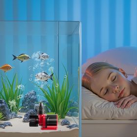 Aquarium 24V DC Water Pump With Controller 60W 1750GPH Wave Maker Return Pump