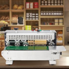 Continuous Bag Band Sealing Machine Horizontal Band Sealer Stainless Steel