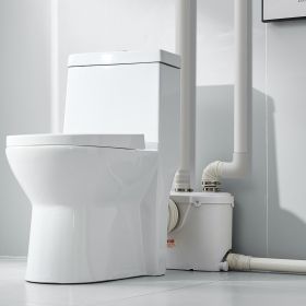 Macerator Pump 500W 29 GPM Flow 26 Ft Head Lift Pump For Toilet Basement Sink