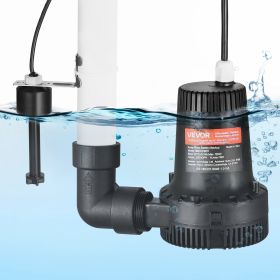 Basement Emergency Back-Up Sump Pump Backup Sump Pump System 2000GPH 0.17 HP