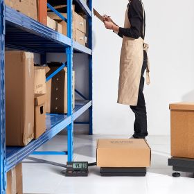 Digital Shipping Scale, 110 Lbs X 0.07 Oz. Heavy Duty Postal Scale With Timer, Tare, Hold Function, 90Â° Foldable LCD Screen Package Scale For Laggage