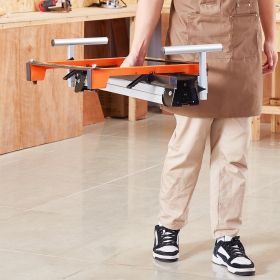 Miter Saw Stand 300lbs Load Capacity Steel Collapsible Stand For Miter Saw