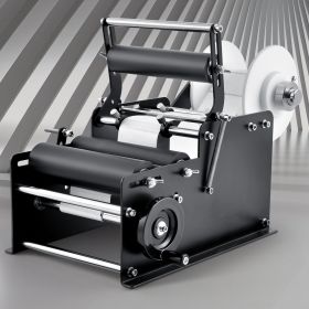 Manual Round Labeling Machine, 15-20pcs/min, Bottle Label Applicator For Round Bottles, Adjustable Manual Round Bottle Labeler Suitable For Bottle Dia