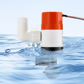 Livewell Pump For Boat 12V 800 GPH Livewell Aerator Pump Straight 2 Inlets