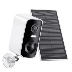 Solar Battery WIFI Camera 2K Human Detection Waterproof Mini CCTV With 5000mAh Battery With Solar Panel