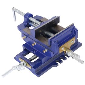 Cross Slide Vise, Drill Press Vise 5inch,drill Press Metal Milling 2 Way X-Y ,benchtop Wood Working Clamp Machine
