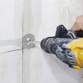Concrete Hole Saw Kit, 1-2/11', 1-3/5', 2-9/16', 3-5/32', 3-15/16' Drill Bit Set SDS Plus & SDS MAX Shank Wall Hole Cutter W/a 4-1/3' Connecting Rod F