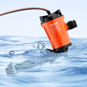 Livewell Pump For Boat 12V 800 GPH 90Â° Livewell Aerator Pump Baitwell Pump