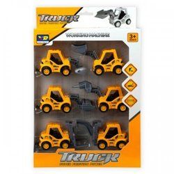 6 Piece Pull Back Super Friction Power Trucks (pack of 2)