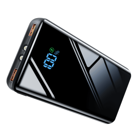 Portable Charger, 20000mAh USB C Power Bank Fast Charging, LED Display Phone Battery Pack Compatible with iPhone