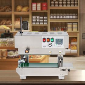 Continuous Bag Band Sealing Machine Vertical Band Sealer Stainless Steel