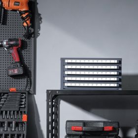 Tap Dispenser Cabinet, Five-Drawer Tap Organizer Cabinet For #2-56-#12-28 Steel Tap Dispenser Organizer Cabinet With Labels, 60-Compartment Stackable