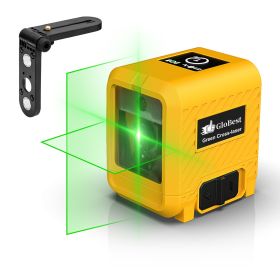 Laser Level, Rechargeable Lithium Battery Level Tool, Self-Leveling Green Cross Line Laser For Picture Hanging, Tiling, Home Renovation, Includes Fold (Option: LS T6G)