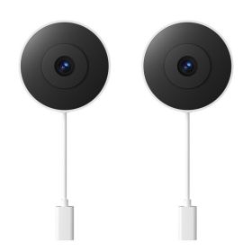 WESECUU AI Connected W'911 Call Advanced AI Description Notification Integrated Chatgpt Wifi Pet Vehicle Alert Window Camera (Option: 2PCS)