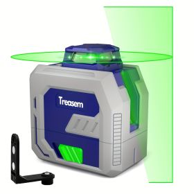 Laser Level, Self-leveling Laser, Rechargeable Measurement Tool With Type-C Charging Port For Building Construction, Hanging Pictures, Calibration, Ti (Option: LL 3DG)