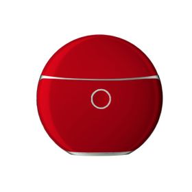 Facial Tool Facial Shaping Heating Vibration Micro Current EMS Electric Facial Massager Anti-aging Neck And Face Lift Reduce Wrinkles And Puffine (Color: Red)