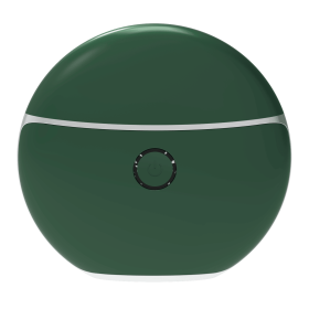 Facial Tool Facial Shaping Heating Vibration Micro Current EMS Electric Facial Massager Anti-aging Neck And Face Lift Reduce Wrinkles And Puffine (Color: Green)