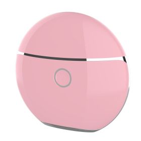 Facial Tool Facial Shaping Heating Vibration Micro Current EMS Electric Facial Massager Anti-aging Neck And Face Lift Reduce Wrinkles And Puffine (Color: Pink)