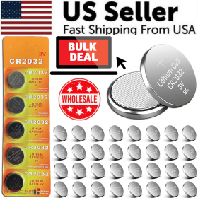 5-50x LITHIUM BATTERY 3V CR2032 CR 2032 BR2032 DL2032 Remote Button Cell Watch (Battery Quantity: 20 Pack)