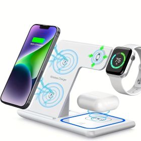 3P Experts Tap And Power Wireless Charging Station (Color: White)