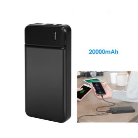 Portable Phone Charging Power Bank for IOS Phone15/14/13 (Color: Black, Type: 20000mAh)